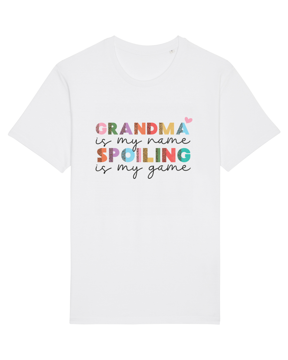 Tricou mânecă scurtă Unisex Rocker White