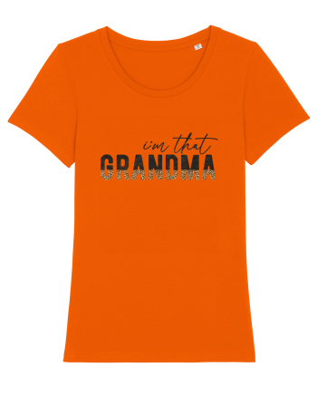 I'm that Grandma Bright Orange