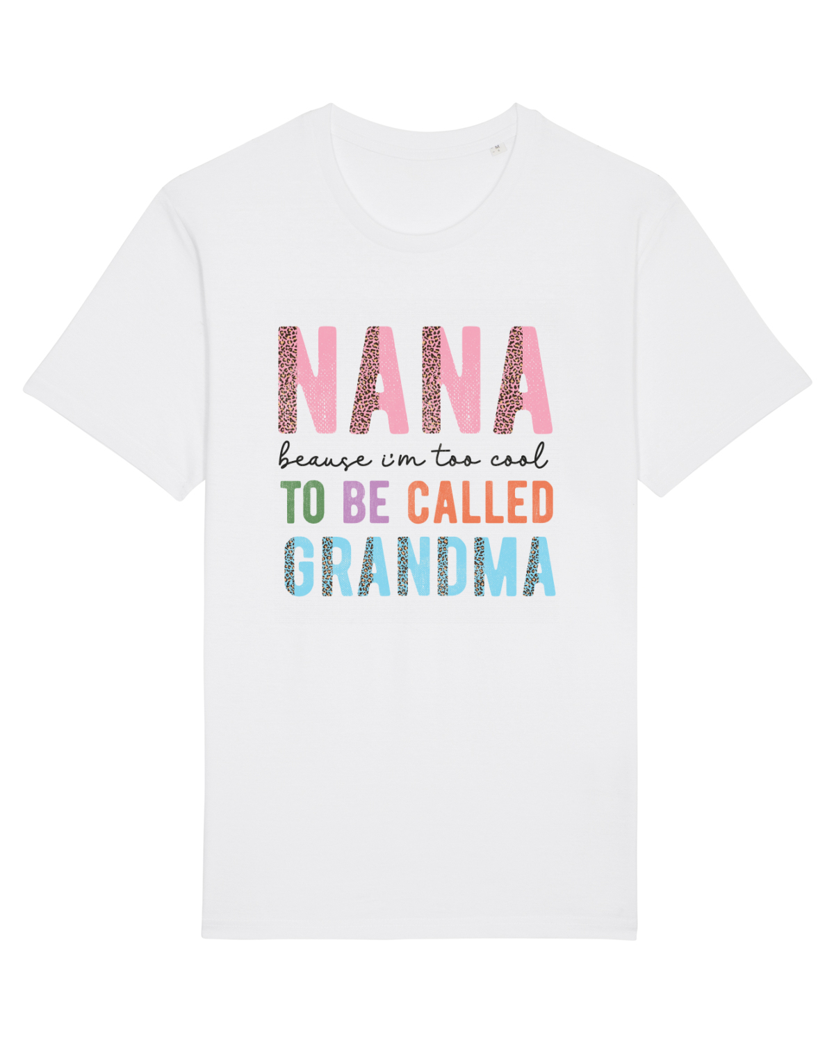 Tricou mânecă scurtă Unisex Rocker White