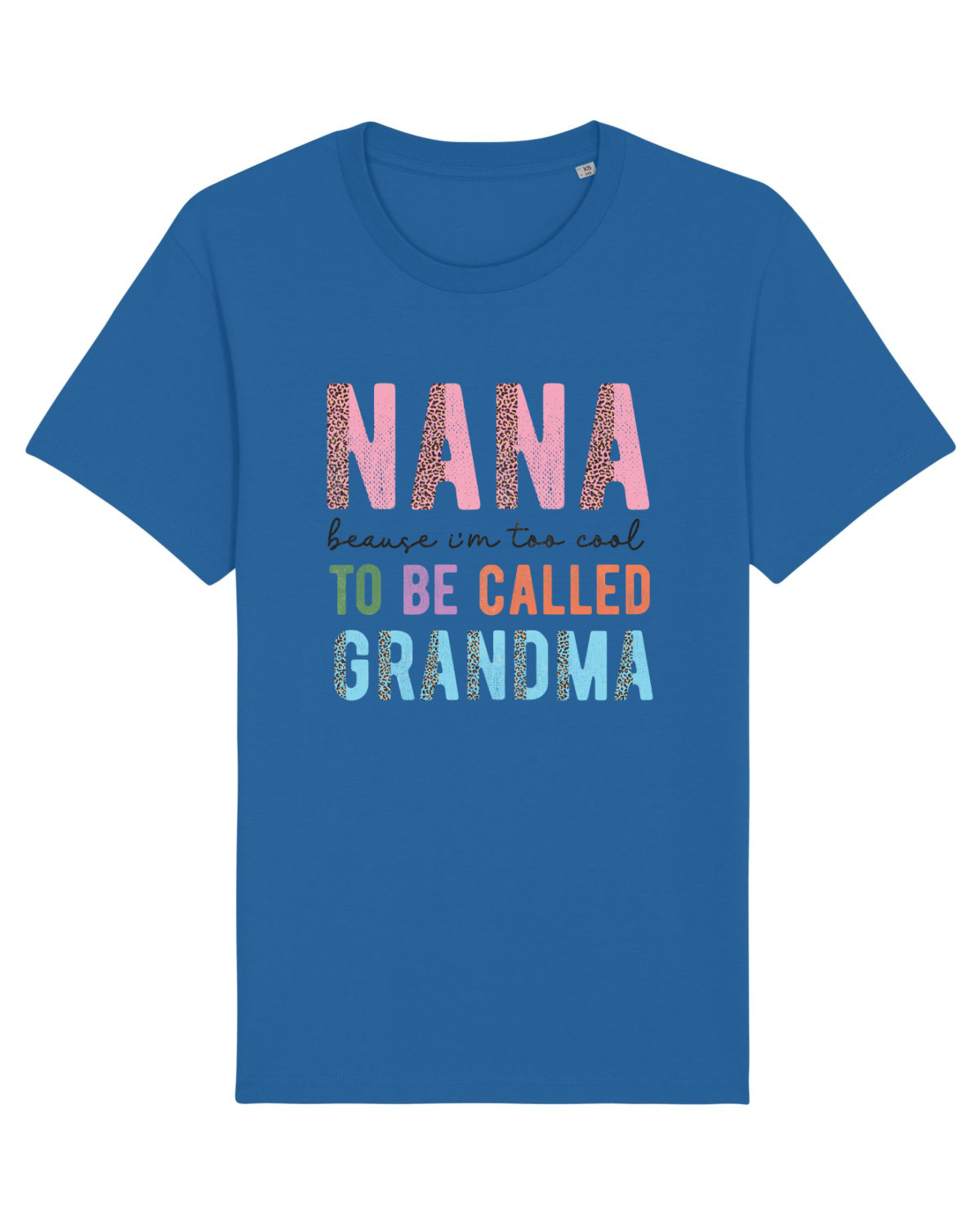Tricou mânecă scurtă Unisex Rocker Royal Blue