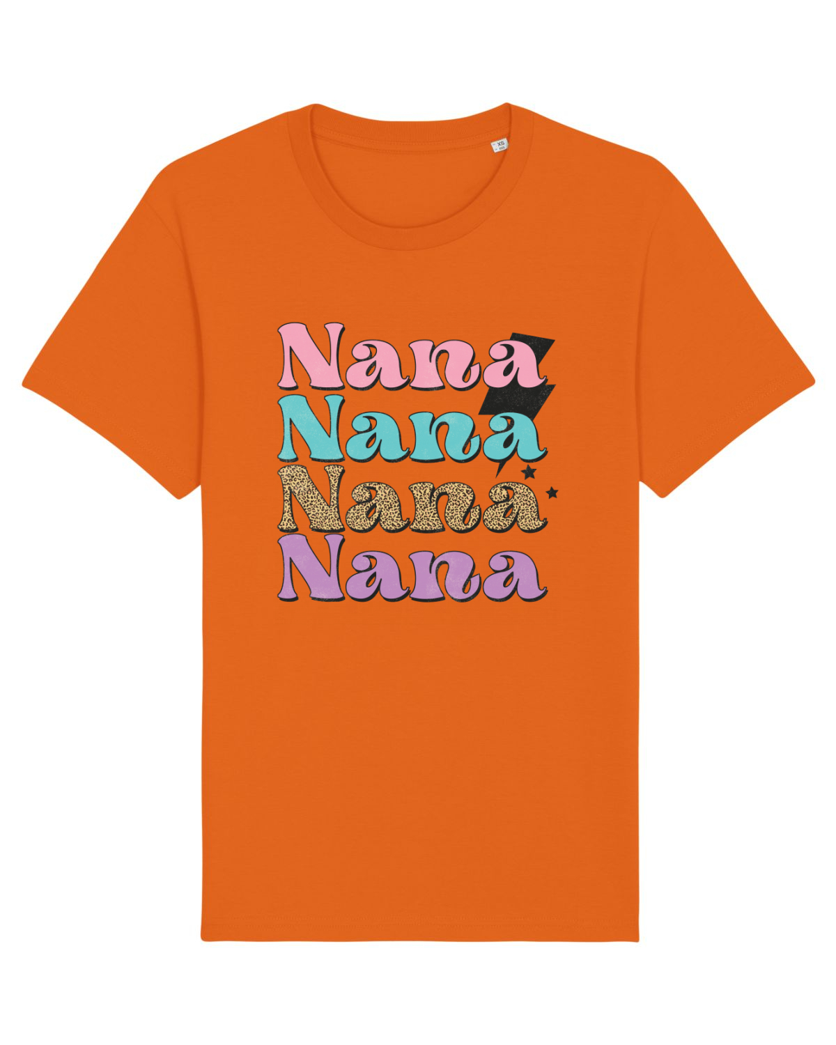 Tricou mânecă scurtă Unisex Rocker Bright Orange