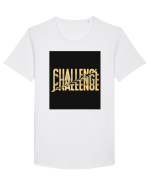 challenge 127 Tricou mânecă scurtă guler larg Bărbat Skater