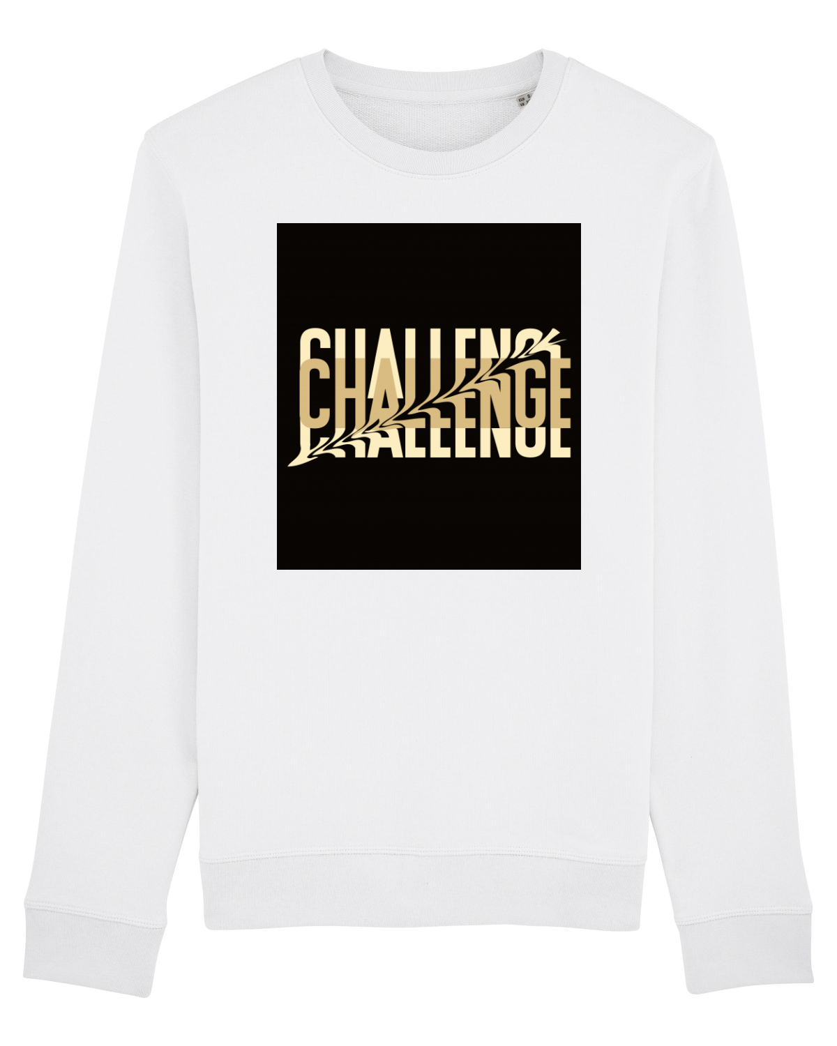 Bluză mânecă lungă Unisex Rise White