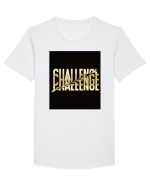 challenge 131 Tricou mânecă scurtă guler larg Bărbat Skater