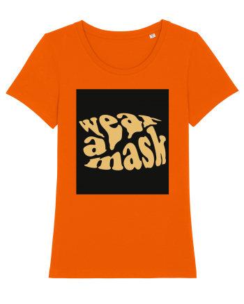 wear a mask 195 Bright Orange
