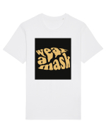 wear a mask 195 Tricou mânecă scurtă Unisex Rocker
