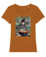 Van Gogh-a-Cola Tricou mânecă scurtă guler larg fitted Damă Expresser