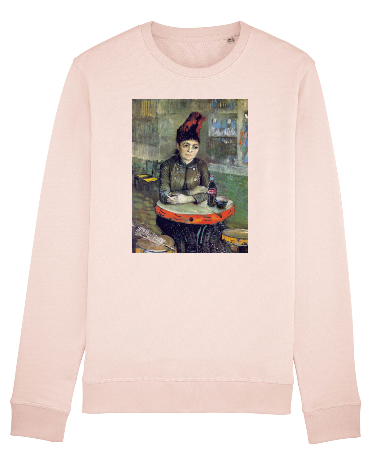 Bluză mânecă lungă Unisex Rise Candy Pink