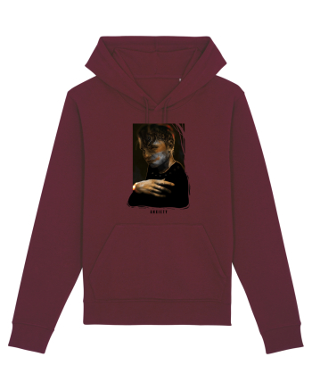 ANXIETY Burgundy