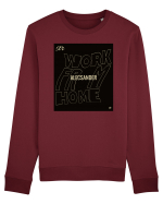 work from home 328 Bluză mânecă lungă Unisex Rise