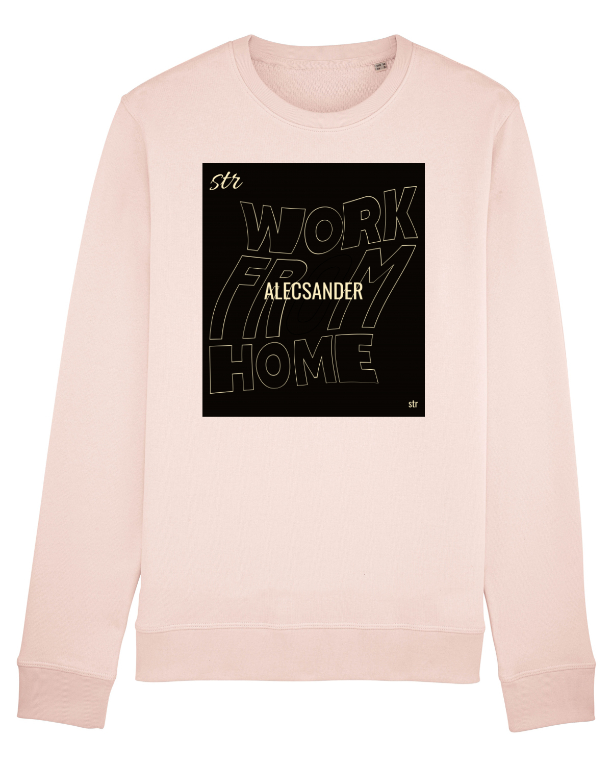 Bluză mânecă lungă Unisex Rise Candy Pink
