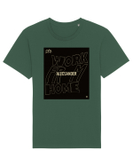 work from home 328 Tricou mânecă scurtă Unisex Rocker