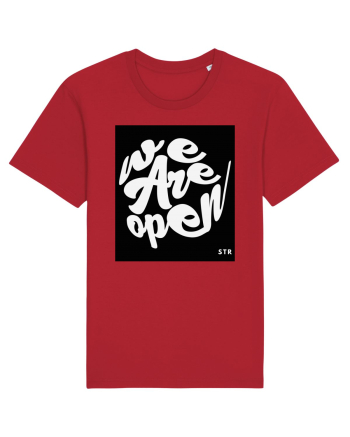we are open 310 Red