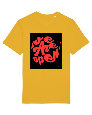 we are open 309 Spectra Yellow