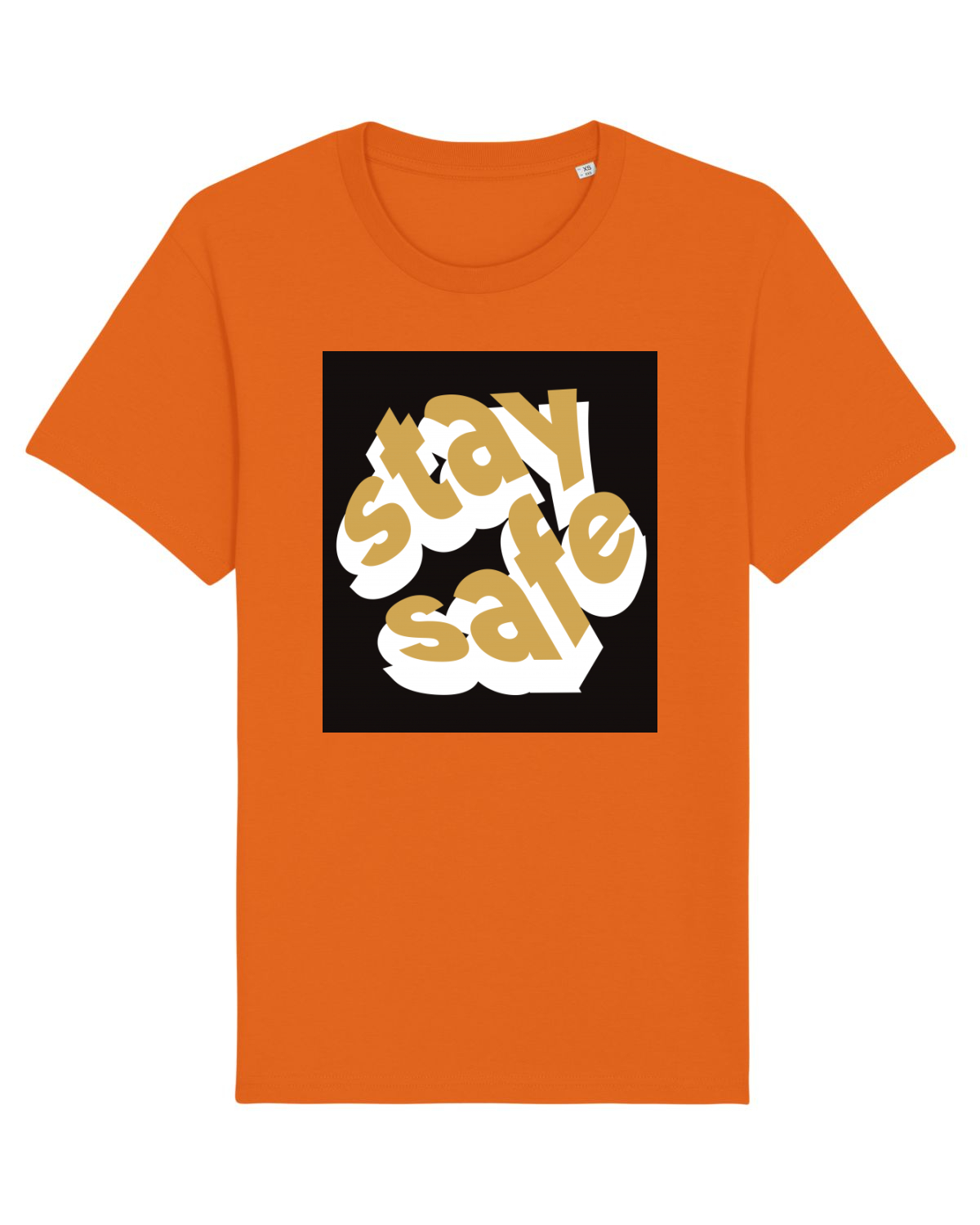 Tricou mânecă scurtă Unisex Rocker Bright Orange