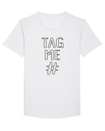 TAG ME Tricou mânecă scurtă guler larg Bărbat Skater