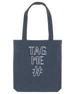 TAG ME - White Sacoșă textilă