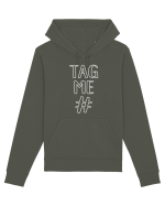 TAG ME - White Hanorac Unisex Drummer