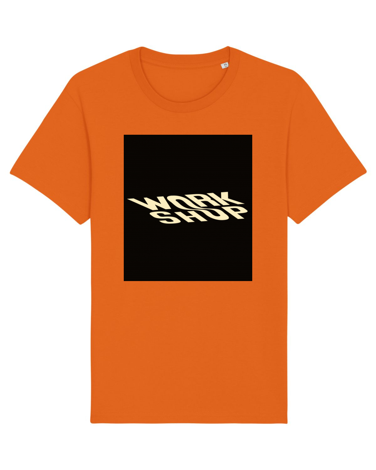 Tricou mânecă scurtă Unisex Rocker Bright Orange