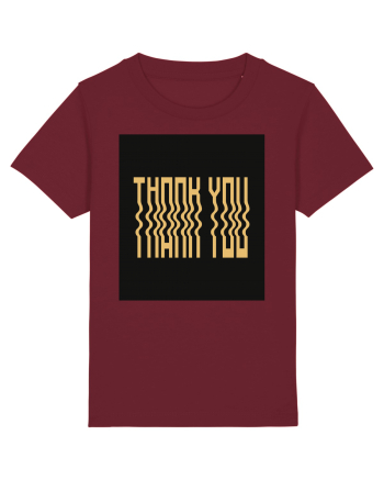 thank you 163 Burgundy