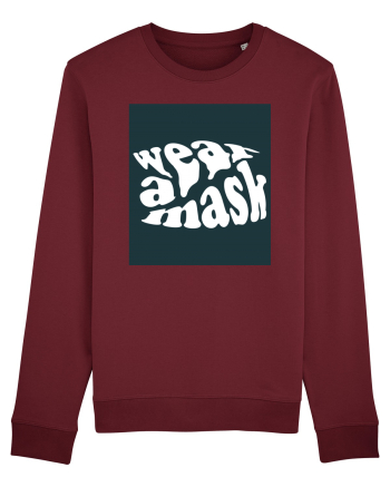 wear a mask 196 Burgundy
