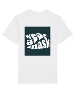 wear a mask 196 Tricou mânecă scurtă Unisex Rocker