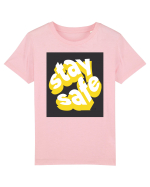 stay safe 256 Tricou mânecă scurtă  Copii Mini Creator