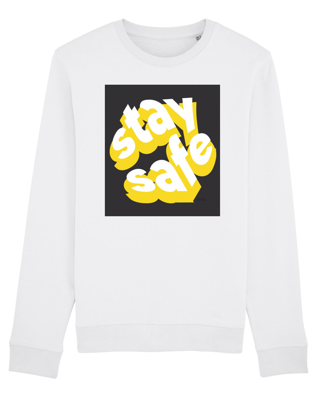 Bluză mânecă lungă Unisex Rise White