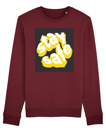 stay safe 256 Burgundy