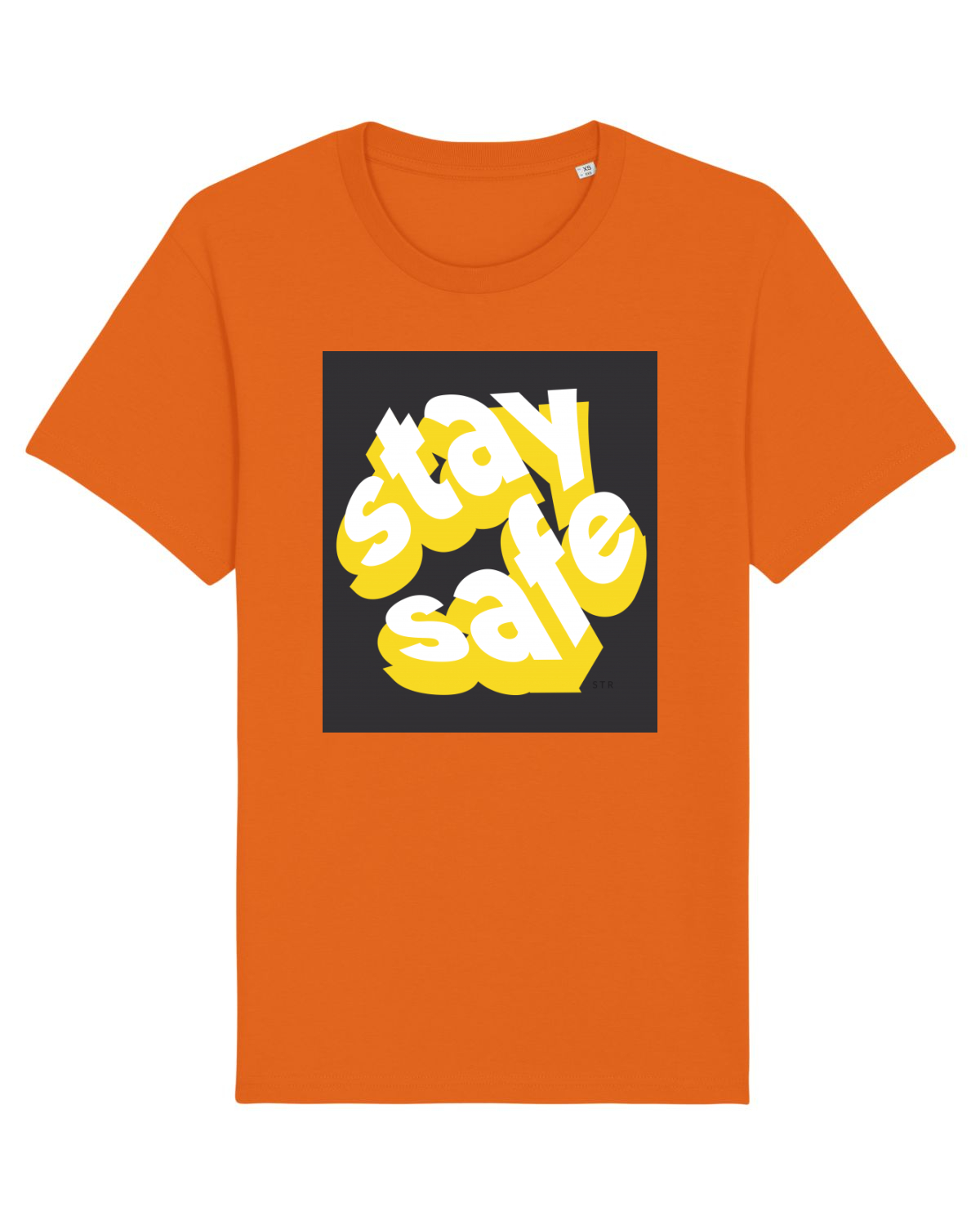 Tricou mânecă scurtă Unisex Rocker Bright Orange