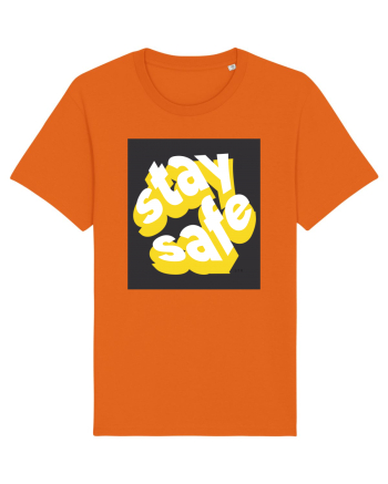 stay safe 256 Bright Orange