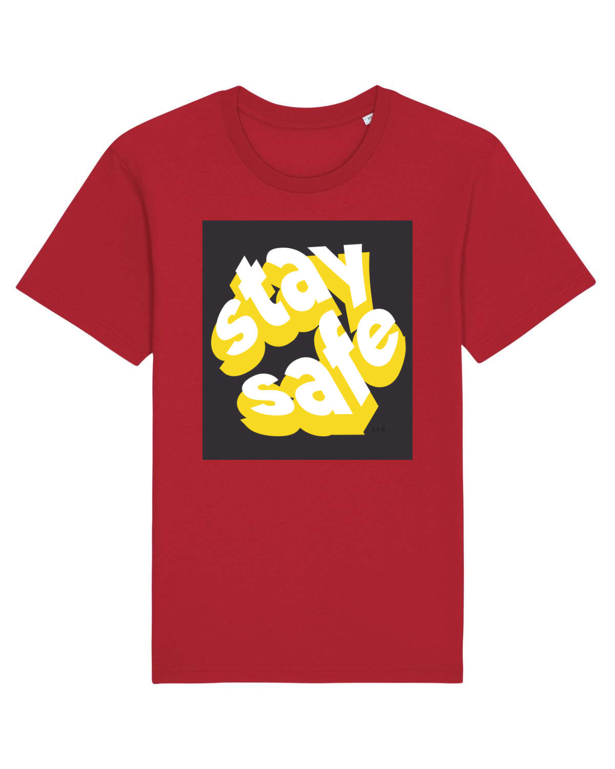 Tricou mânecă scurtă Unisex Rocker Red