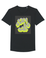 stay safe 262 Tricou mânecă scurtă guler larg Bărbat Skater