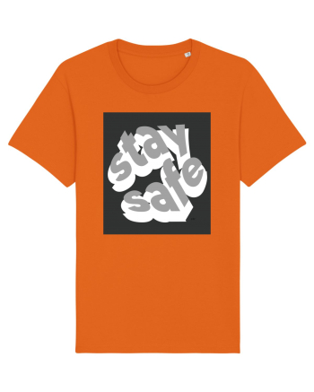 stay safe 263 Bright Orange