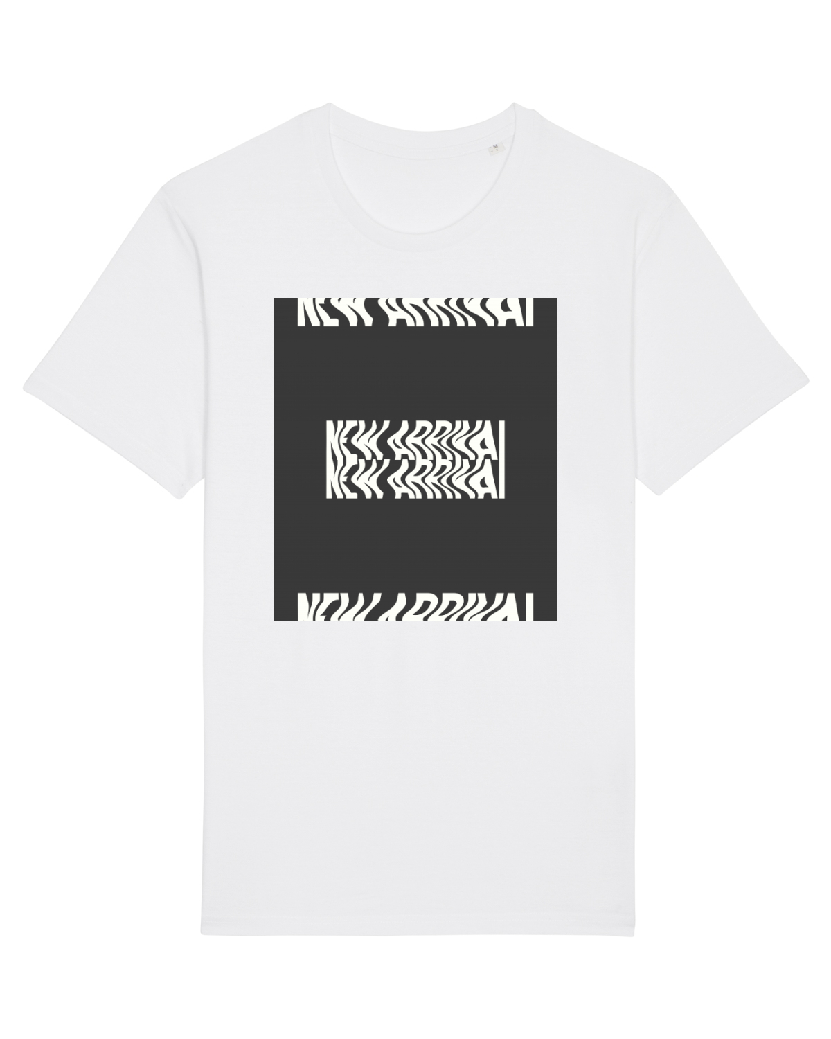 Tricou mânecă scurtă Unisex Rocker White