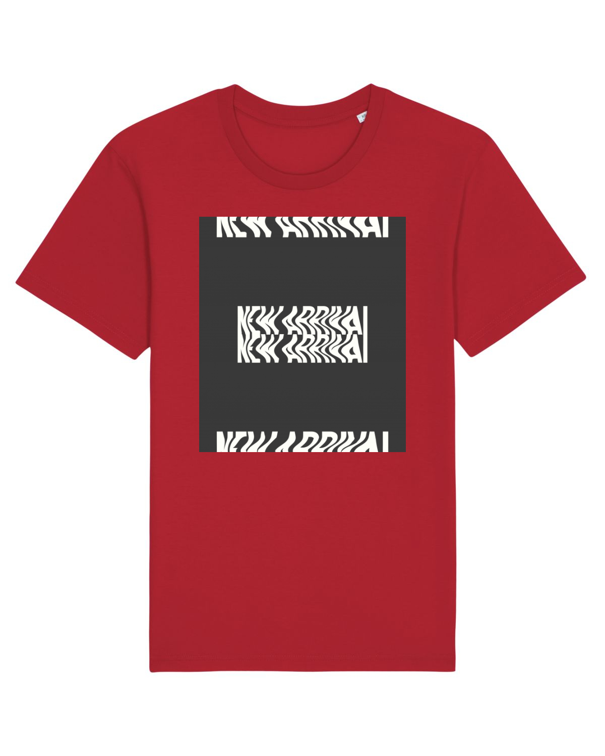 Tricou mânecă scurtă Unisex Rocker Red