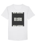 new arrival 267 Tricou mânecă scurtă guler larg Bărbat Skater