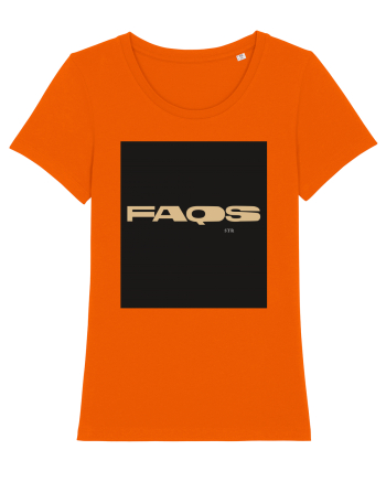faqs 293 Bright Orange
