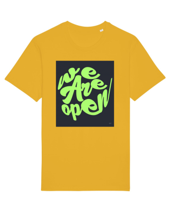 we are open 301 Spectra Yellow
