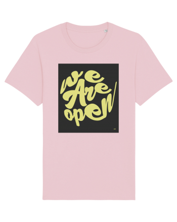 we are open 307 Cotton Pink