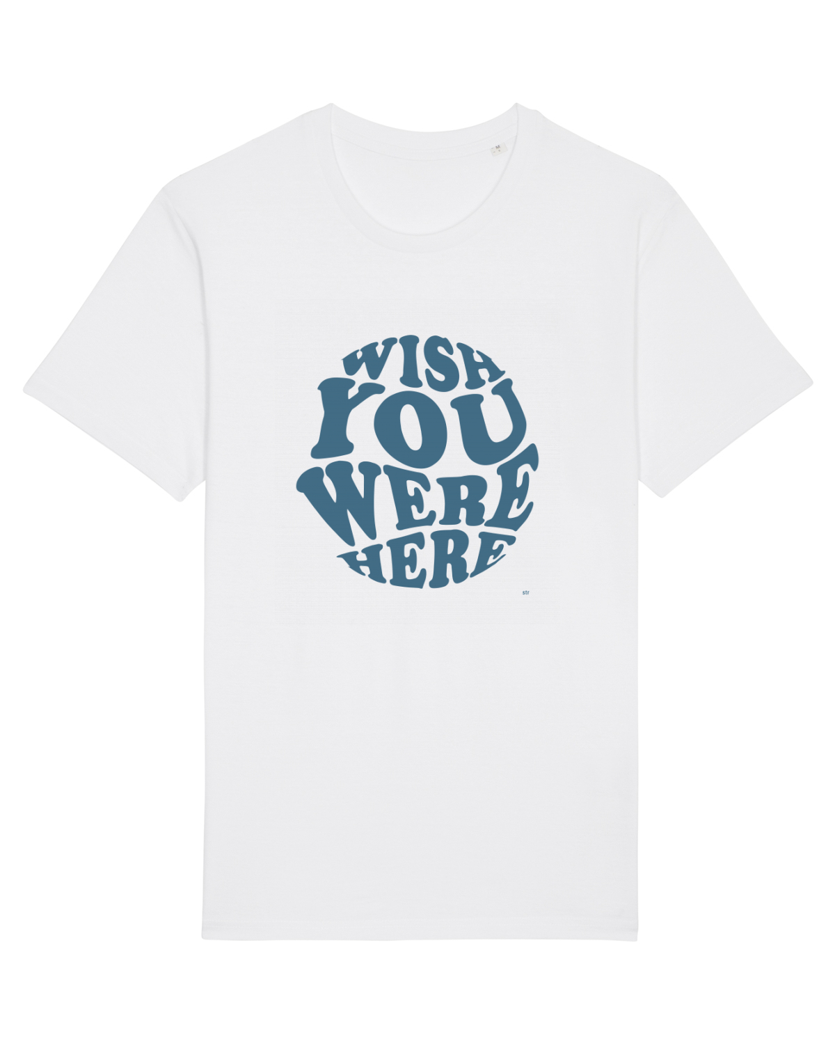 Tricou mânecă scurtă Unisex Rocker White