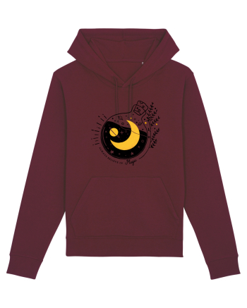 Always Believe in Magic Burgundy