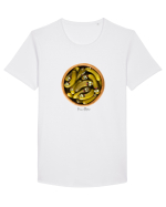 Pickle 03 Tricou mânecă scurtă guler larg Bărbat Skater