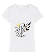 Darling You are Magic Tricou mânecă scurtă guler V Damă Evoker