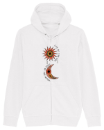 Live by the Sun Love by the Moon Hanorac cu fermoar Unisex Connector