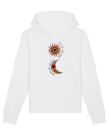 Live by the Sun Love by the Moon White