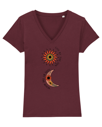Live by the Sun Love by the Moon Burgundy