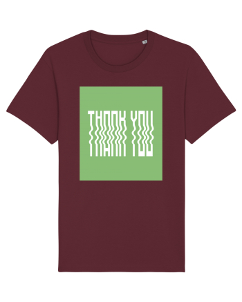 thank you 162 Burgundy