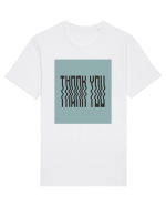 thank you 164 Tricou mânecă scurtă Unisex Rocker