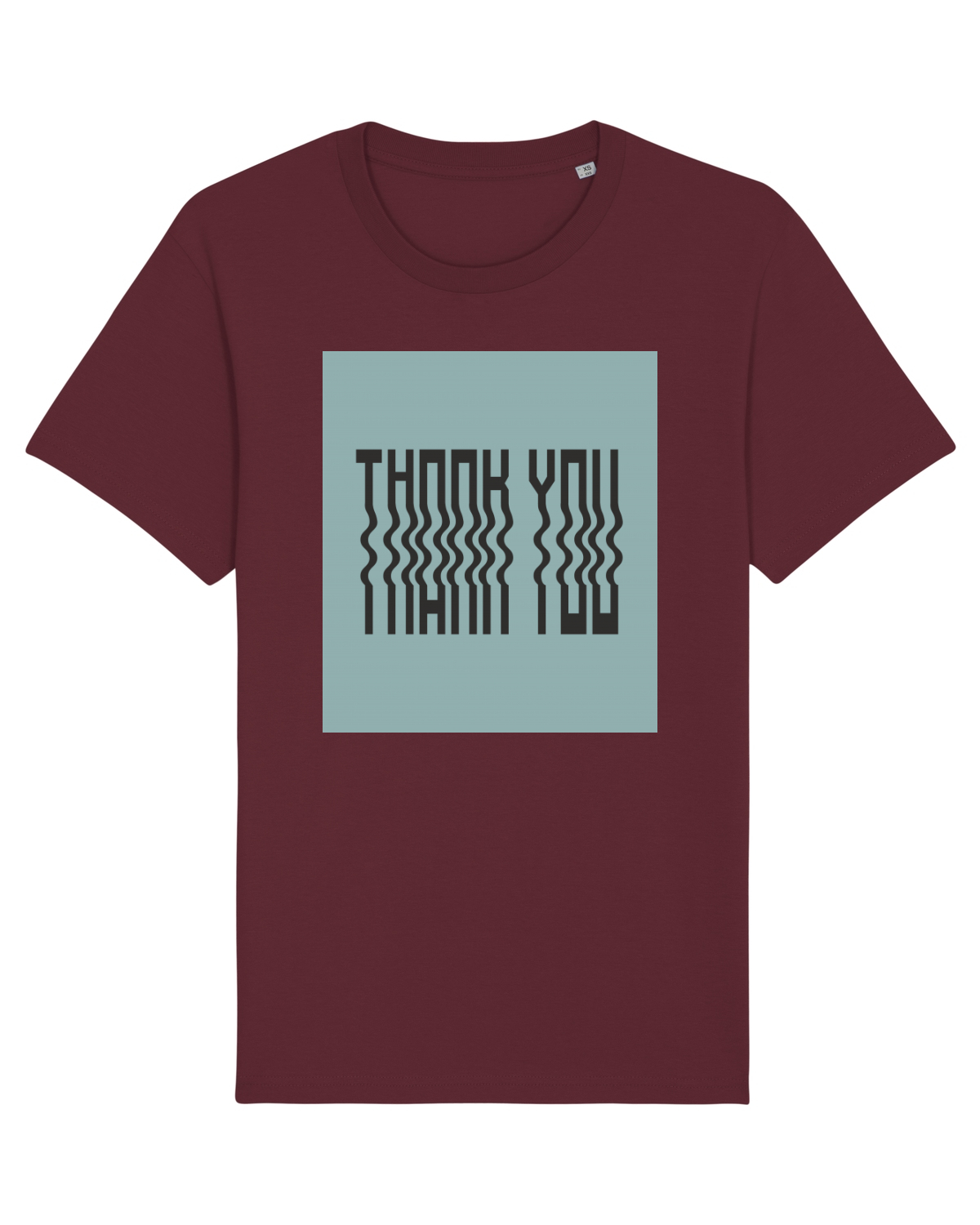 Tricou mânecă scurtă Unisex Rocker Burgundy